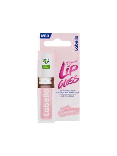 Labello Pflegender Lip Gloss Масло за устни за жени 5,5 ml Нюанс Transparent