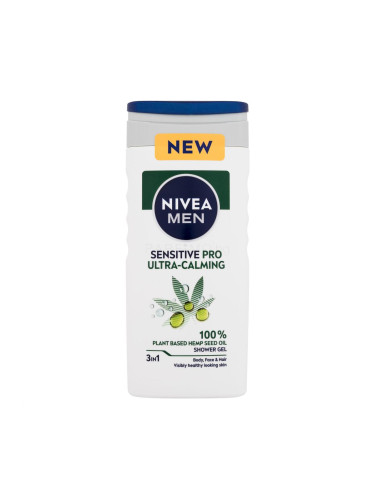 Nivea Men Sensitive Pro Ultra-Calming Shower Gel Душ гел за мъже 250 ml