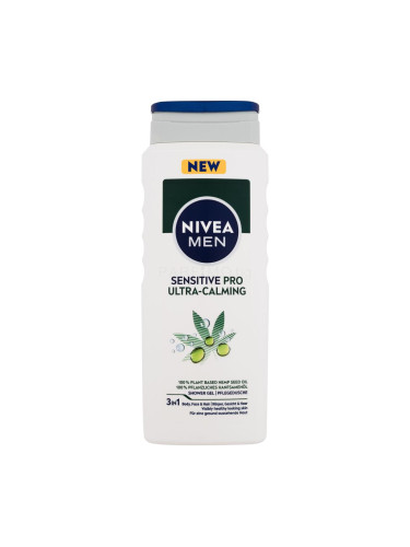 Nivea Men Sensitive Pro Ultra-Calming Shower Gel Душ гел за мъже 500 ml