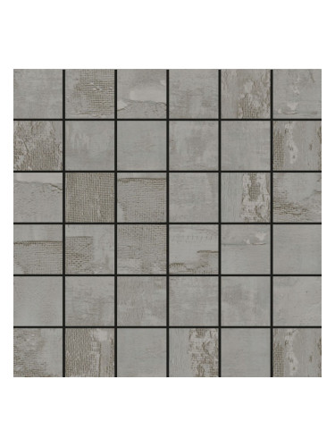 Jacquard Grey Nat. Mosaico 5x5 29,75x29,75 cm - гранитогрес за баня