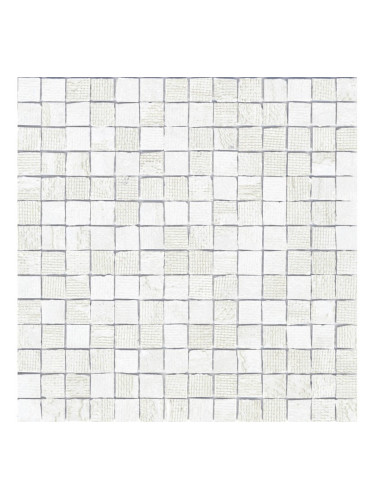 Jacquard Ivory Nat. Mos. Broken  29,75x29,75 cm - гранитогрес за баня