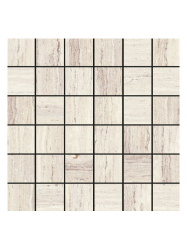 Marbox Travertine Nat. Mosaico 5х5 - гранитогрес за баня
