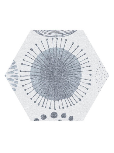 Tex Grey Pattern Hexag. Natural - подови плочки за баня