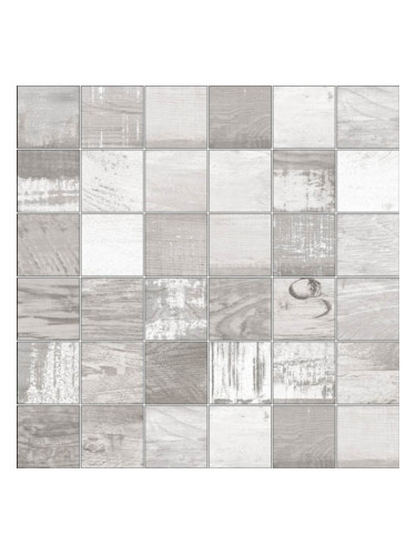 Chalkwood White Nat. Mosaico - испански гранитогрес