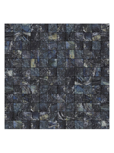 VIVID BLUE LABRADORITE MOS 2,5X2,5 - декоративни плочки за баня