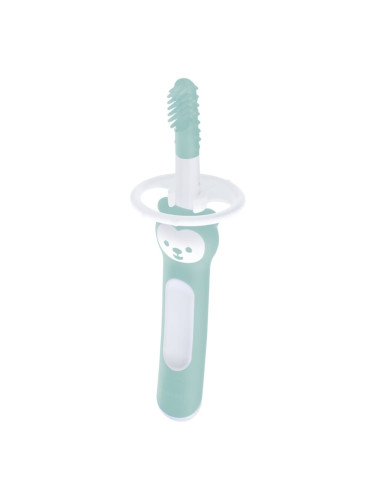 MAM Massaging Brush четка за зъби за деца 3m+ Turquoise 1 бр.