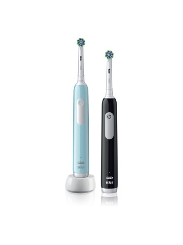 Oral B Pro Series 1 DUO електрическа четка за зъби Blue & Black 2 бр.