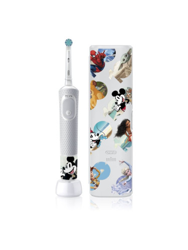 Oral B PRO Kids 3+ Disney електрическа четка за зъби с калъфка за деца  1 бр.