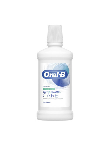 Oral-B Gum & Enamel Care Fresh Mint Вода за уста 500 ml