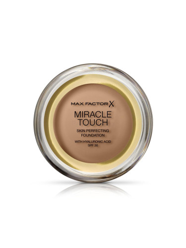 Max Factor Miracle Touch Skin Perfecting SPF30 Фон дьо тен за жени 11,5 гр Нюанс 083 Golden Tan
