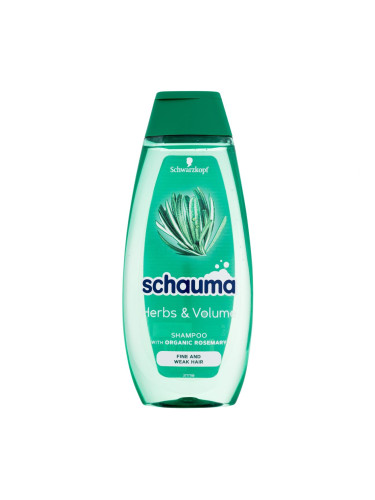 Schwarzkopf Schauma Herbs & Volume Shampoo Шампоан за жени 400 ml