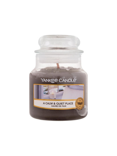Yankee Candle A Calm & Quiet Place Ароматна свещ 104 гр