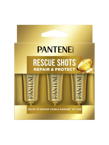 Pantene Intensive Repair (Repair & Protect) Rescue Shots Серум за коса за жени 3x15 ml