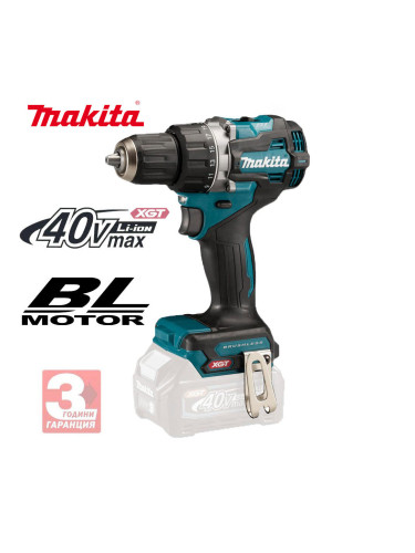 Винтоверт акумулаторен Makita DF002GZ, 40V, XGT, 64Nm, безчетков мотор