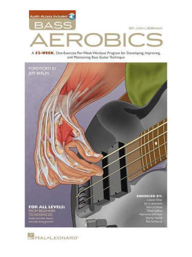 Hal Leonard Bass Aerobics Book with Audio Online ноти