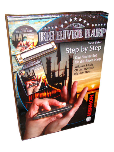 Hohner Step by Step Blues Starter Set German Диатонична устна хармоника