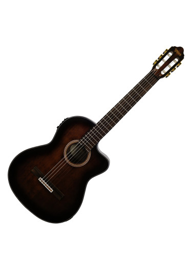 Valencia VC564CE 4/4 Brown Sunburst Класическа китара с предусилвател