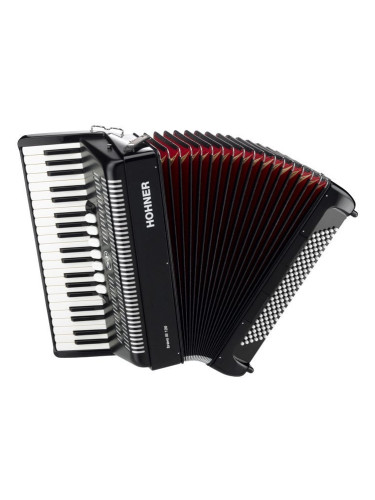 Hohner Bravo III 120 Пиано акордеон Black