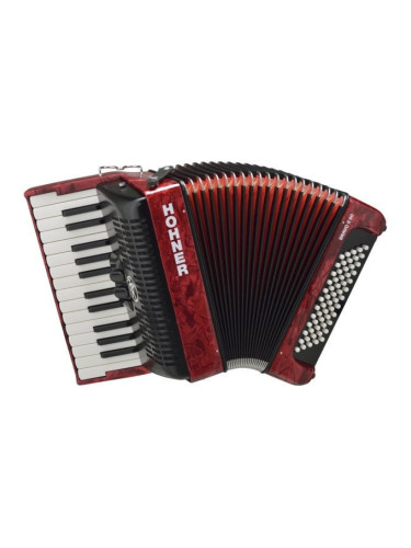 Hohner Bravo II 60 Red Пиано акордеон