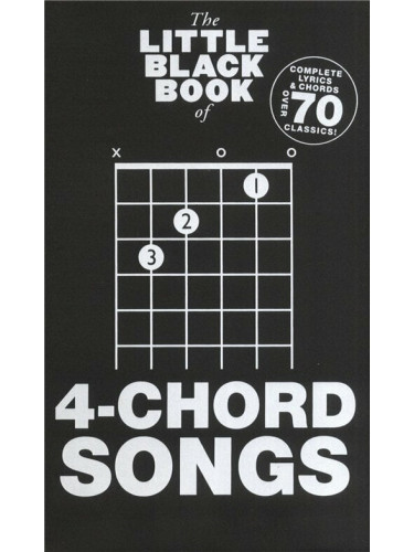 Music Sales The Little Black Songbook: 4-Chord Songs ноти