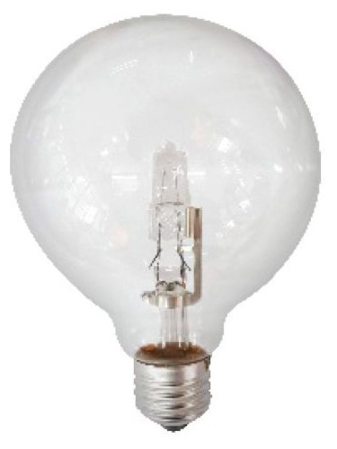 Лампа Йод E27 Globe 53W 2700K Φ125 Eco
