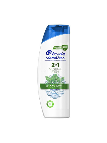 Head & Shoulders Menthol Fresh 2in1 Шампоан 360 ml