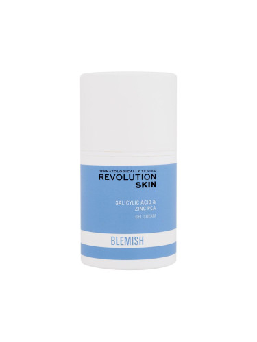 Revolution Skincare Blemish Salicylic Acid & Zinc PCA Gel Cream Дневен крем за лице за жени 50 ml