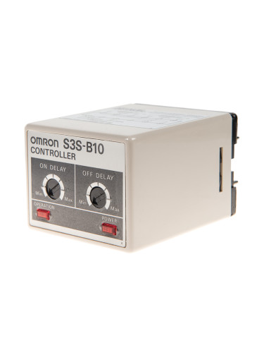Контролер за оптичен датчик, S3S-B10, 110 / 220 VAC, управление на един или два датчика, 12pins