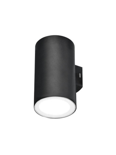 LED фасадна лампа VEKTA, 2x9W, 230VAC, 1440lm, 3000K, топлобяла, IP65, BG38-02501, черен
