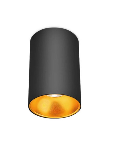 LED луна за повърхностен монтаж, 35W, GU10, черен корпус, IP20, BH04-00101