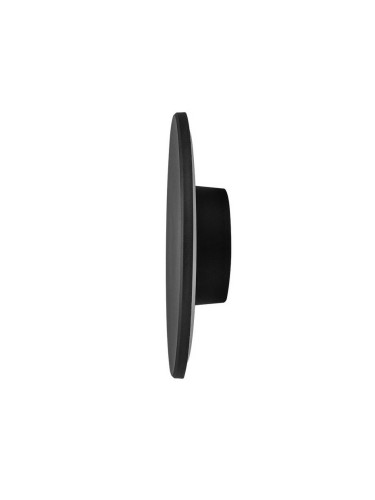 LED фасадна лампа Palermo, 12W, 230VAC, 1160lm, 3000K, топло бяла, IP65, BG37-00201, черен