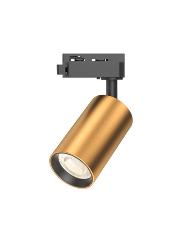 LED релсов прожектор,  за двупроводна шина, 10W, ф57x1156mm, GU10, златист, IP20, BH04-10606