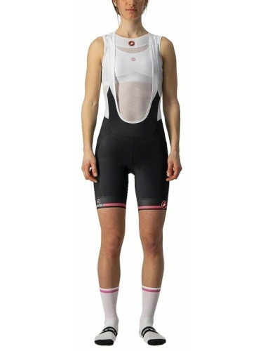 Castelli Giro Velocissima Bibshort Nero/Rosa Giro XS Шорти за колоездене