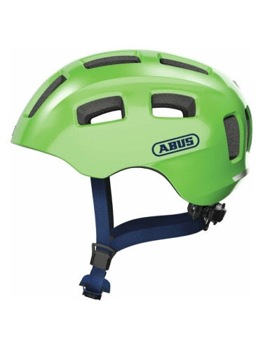 Abus Youn-I 2.0 Sparkling Green S Детска Каска за велосипед