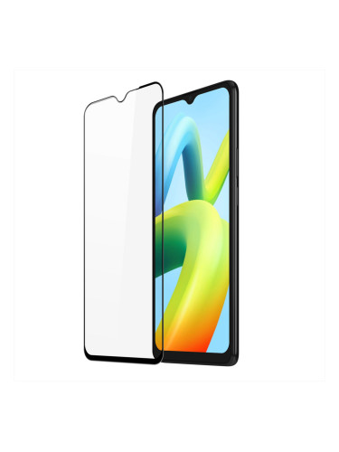 Извит закален стъклен протектор DUX DUCIS - Xiaomi Redmi A1 / A1+ / A2 / A2+ с черна рамка