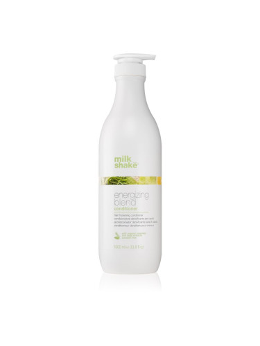 Milk Shake Energizing Blend енергизиращ балсам за фина, оредяваща и крехка коса без парабени 1000 мл.