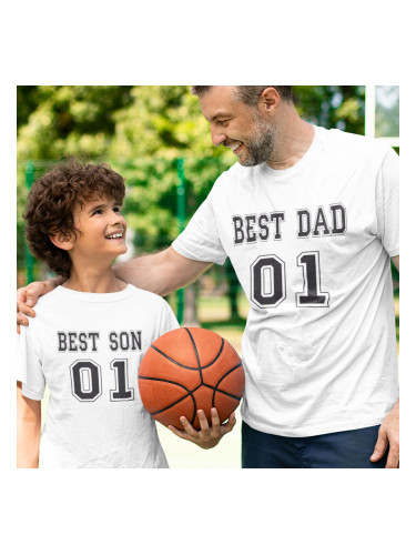 Комплект Тенискa и Боди - Best Dad and Best Son