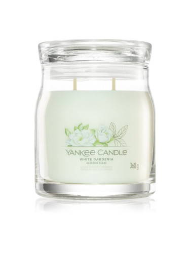 Yankee Candle White Gardenia ароматна свещ Signature 368 гр.