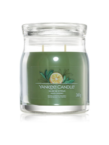 Yankee Candle Sage & Citrus ароматна свещ Signature Signature 368 гр.