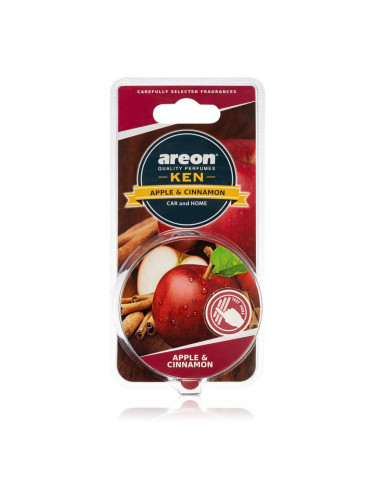 Areon Ken Apple & Cinnamon aроматизатор за автомобил 30 гр.