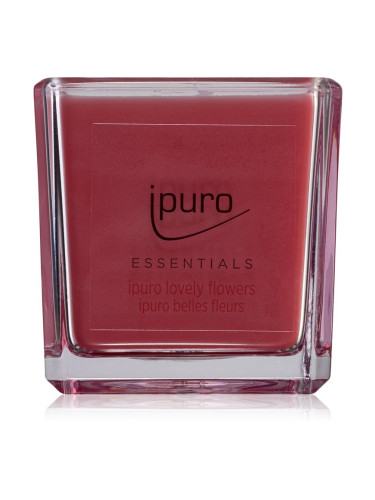 ipuro Essentials Lovely Flowers ароматна свещ 125 гр.