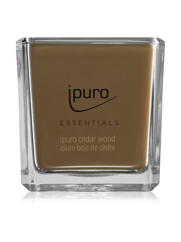 ipuro Essentials Cedar Wood ароматна свещ 125 гр.