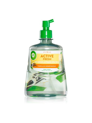 Air Wick Active Fresh Vanilla & Honeysuckle ароматизатор за въздух пълнител 228 мл.