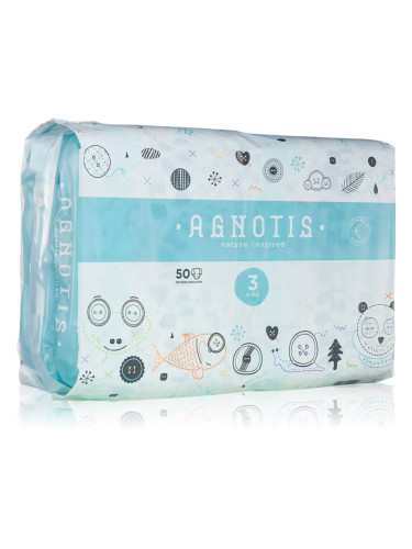 Agnotis Baby Diapers No 3 еднократни пелени 4-9 kg 50 бр.