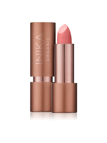 INIKA Organic Creamy Lipstick кремообразно хидратиращо червило цвят Nude Pink 4,2 гр.