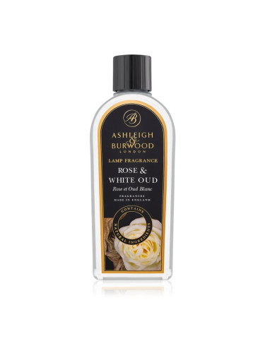 Ashleigh & Burwood London Lamp Fragrance Rose & White Oud пълнител за каталитична лампа 500 мл.