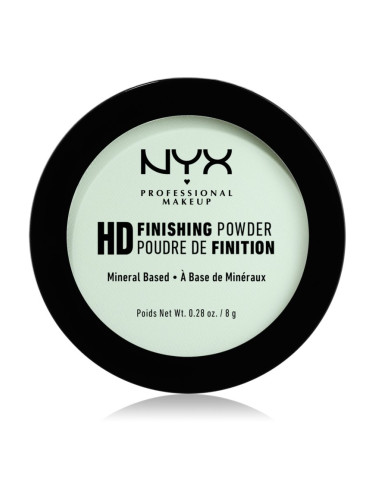NYX Professional Makeup High Definition Finishing Powder пудра цвят 03 Mint Green 8 гр.