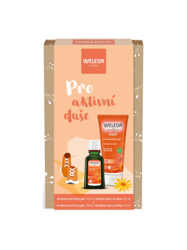 Weleda Set pro Aktivní Duše подаръчен комплект (под душа)