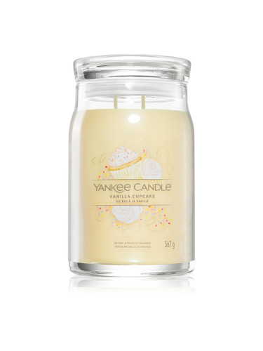 Yankee Candle Vanilla Cupcake ароматна свещ Signature 567 гр.