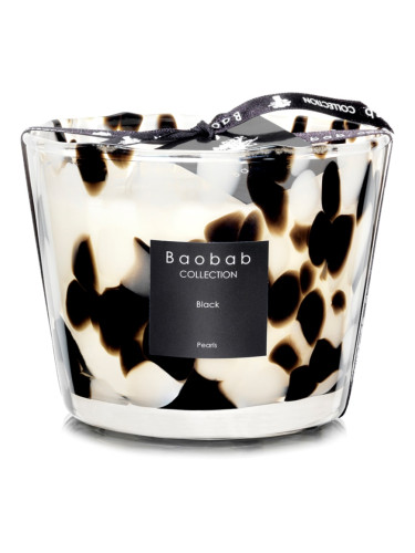 Baobab Collection Pearls Black ароматна свещ 10 см